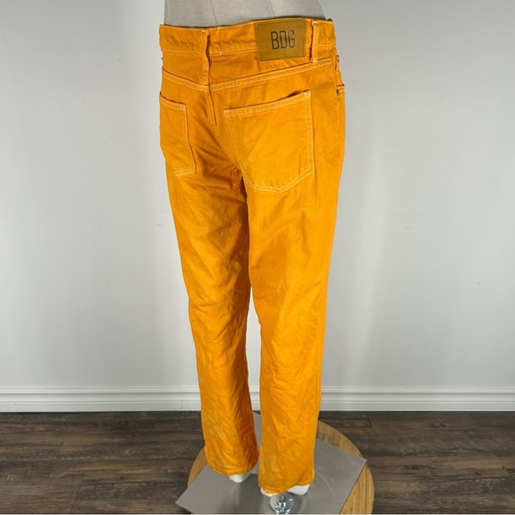 💕 BDG cowgirl Orange Jeans 28x31 - Picture 4 of 14